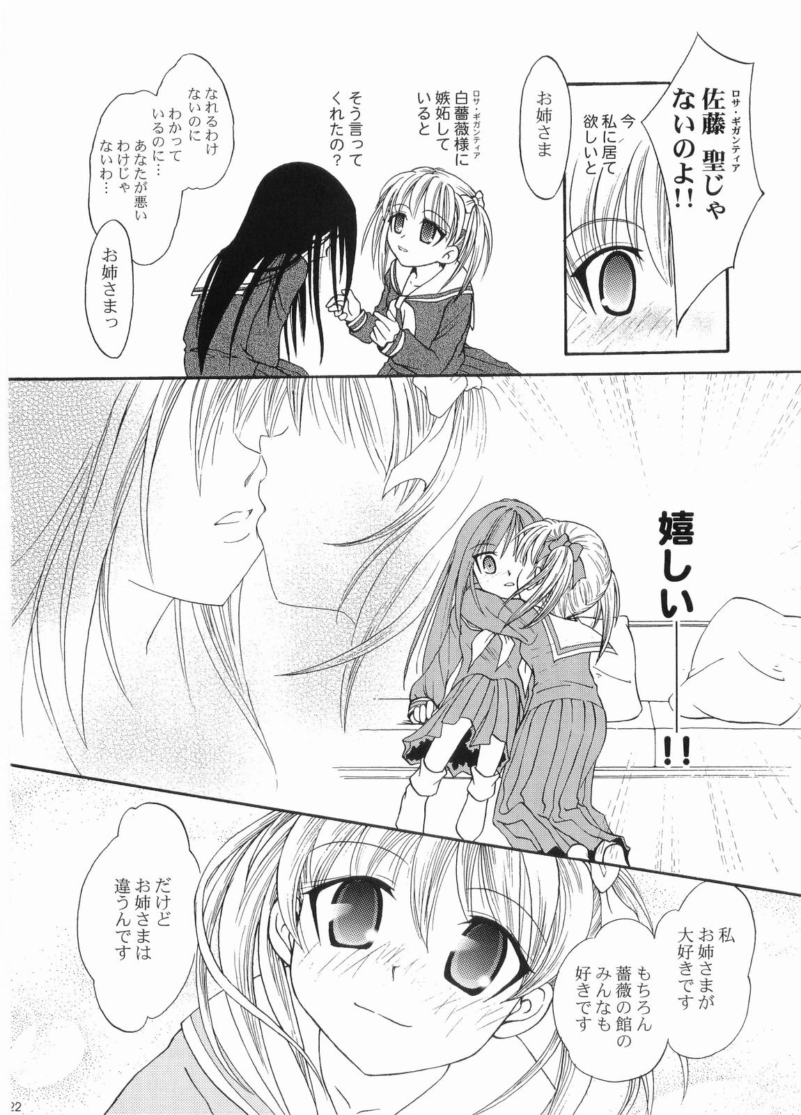 (C66) [Ginbou (Shirogane Seiji)] Ibara no Sono Nezame no Hime (Maria-sama ga Miteru) page 21 full