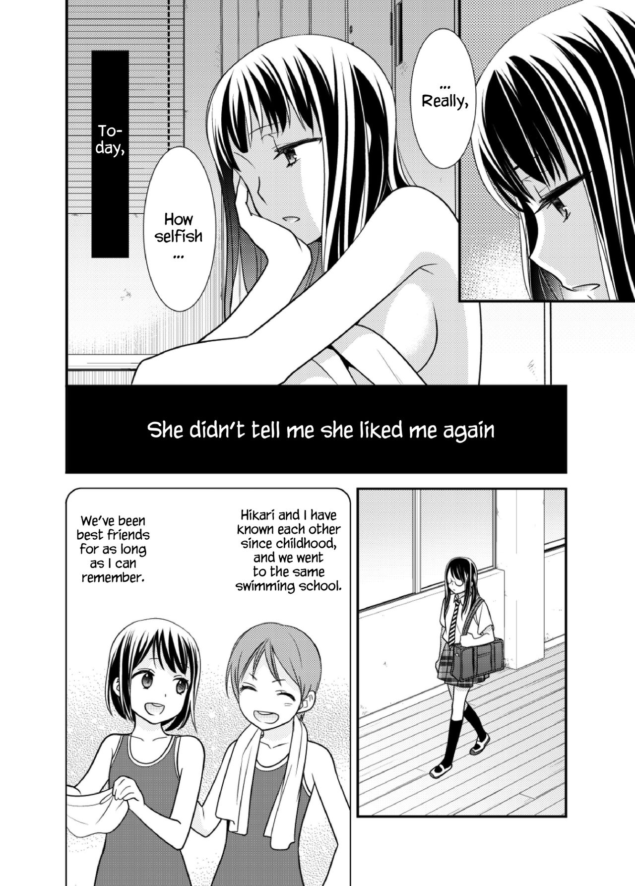 [Sweet Pea, COCOA BREAK (Ooshima Tomo, Ooshima Towa)] Joshi Kouishitsu Suieibu [English] [WindyFall Scanlations] [Digital] page 9 full