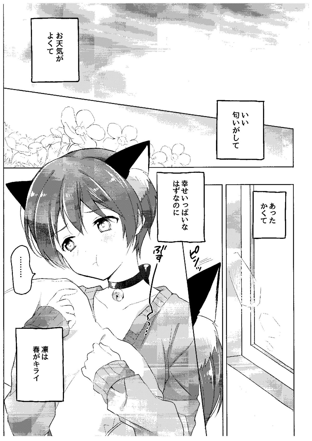 (COMIC1☆9) [hey you! (Non)] Haru no Samishi ga Rin-chan (Love Live!) page 3 full