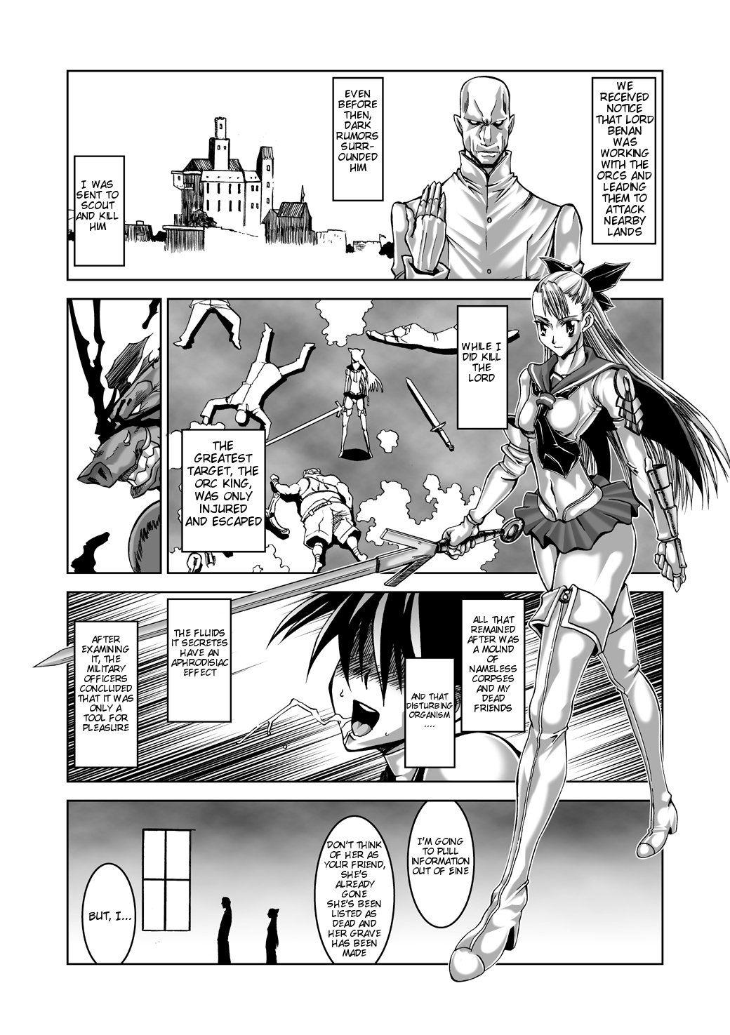 (CR35) [HGH (HG Chagawa)] Slave Knight 03 - Escalations [English] =Tigoris_Translates = page 6 full