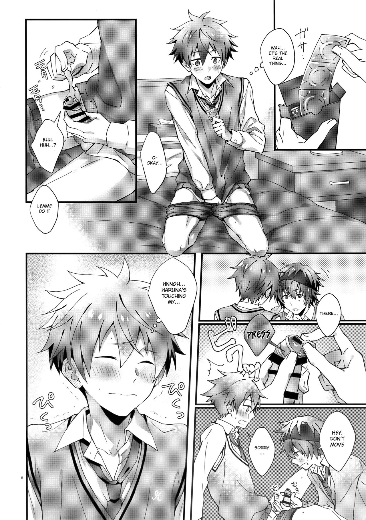 (SUPER MIRACLE FESTIV@L!! 2018) [Rofu Pukaj (Nesou)] Unexpected! Virgin Graduation (THE IDOLM@STER SideM) [English] [Anzu] page 7 full