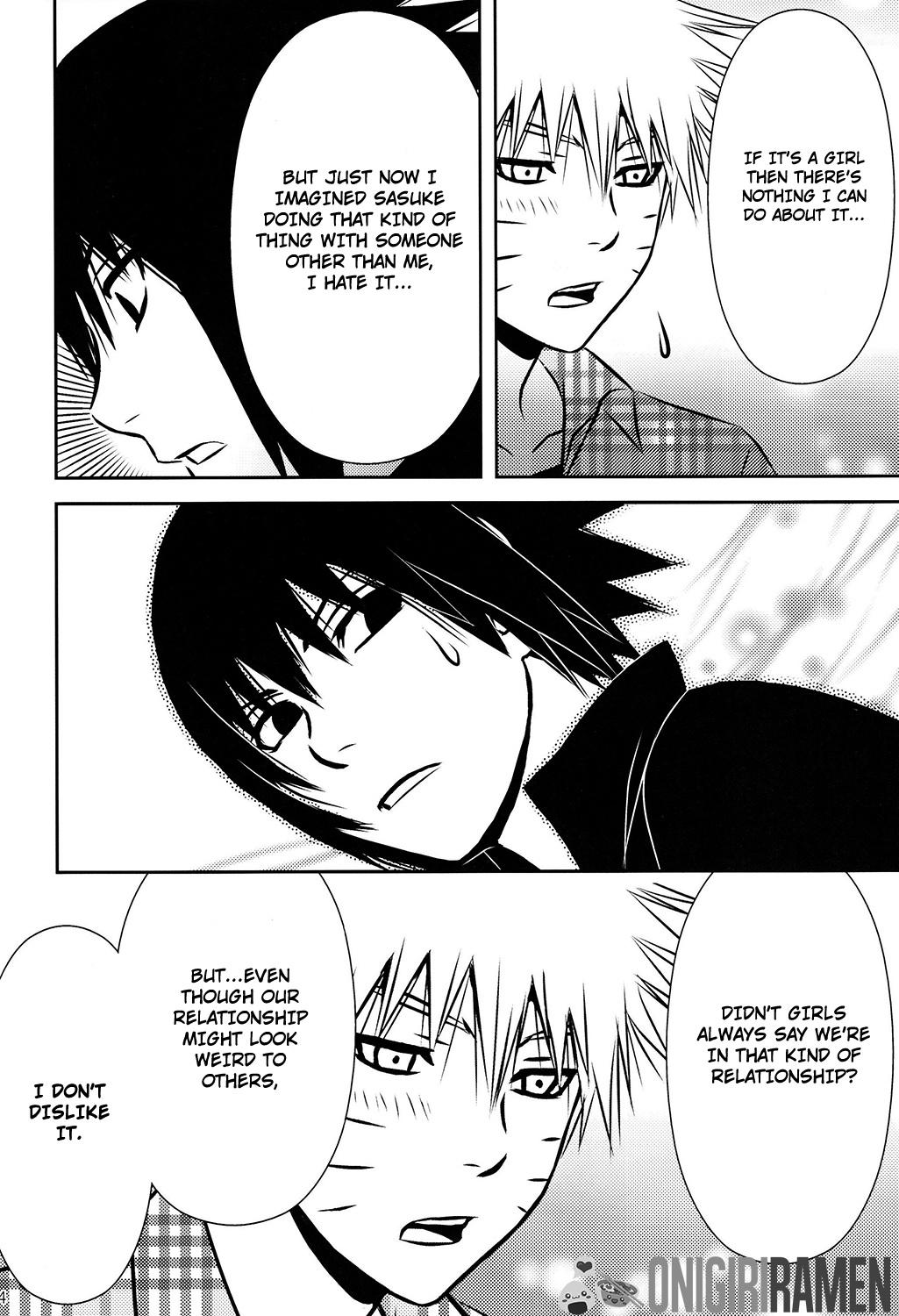 (C80) [@ Harukaze Shunpoo (Shunpoo)] SASUKE ♥ HAPIBA!! (Naruto) [English] [Onigiri Ramen] page 24 full