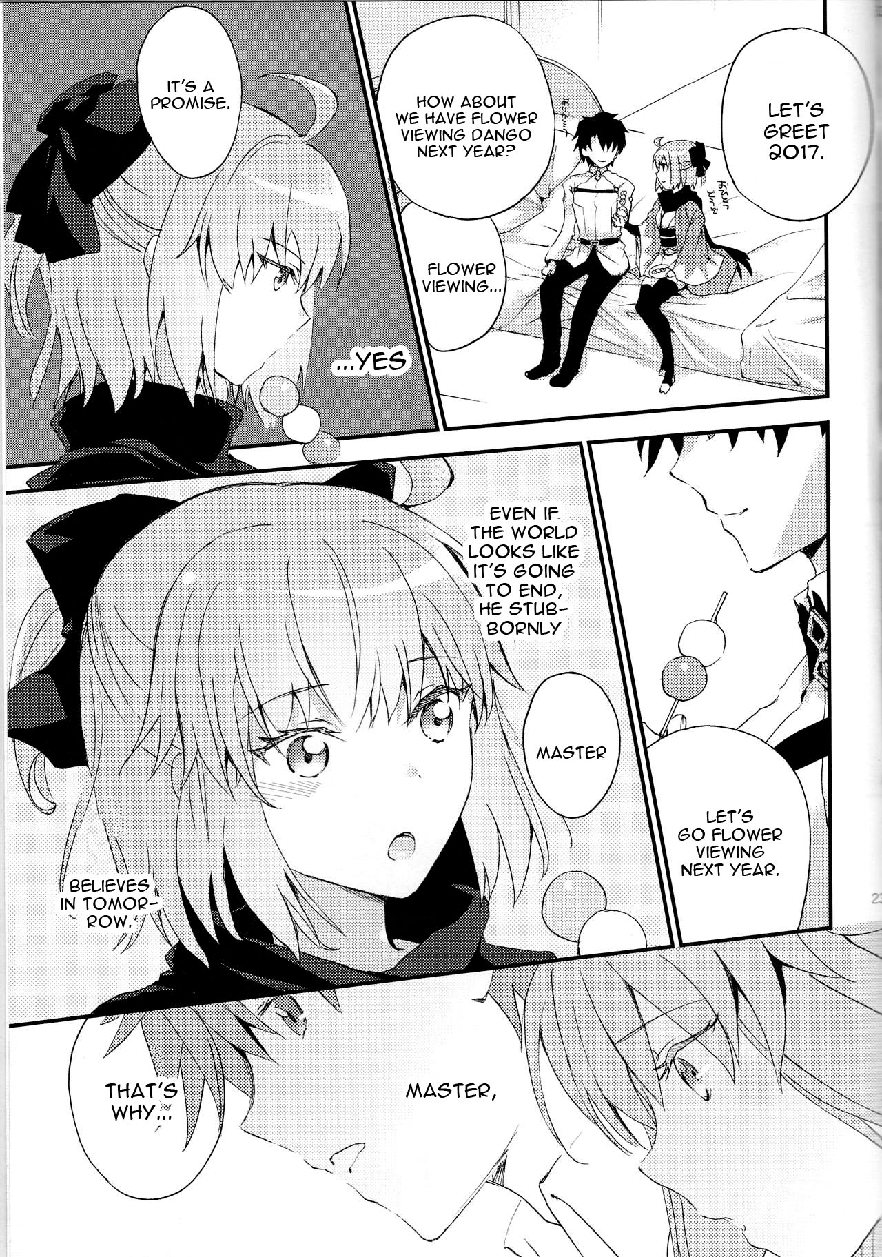 (COMIC1☆10) [Chirorura (Nijiru)] Kimi no Hitomi ni Sekai ga Utsuru (Fate/Grand Order) [English] [constantly] page 23 full