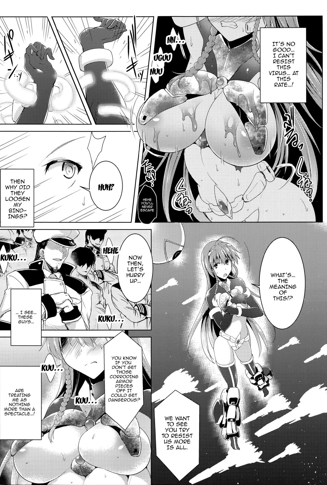 [C.R] Ikusa Otome, Kairaku Ni Nomareiku [English] [Doujins.com] page 46 full