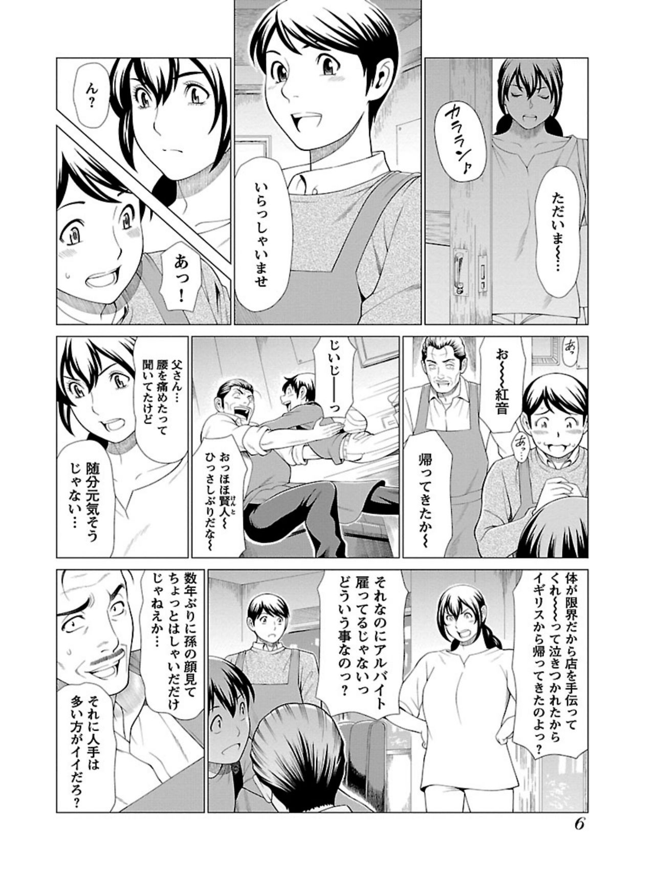 [Takasugi Kou] Bentenbashi Minamishouten Machi Joshi Puroresu Vol. 1 page 8 full