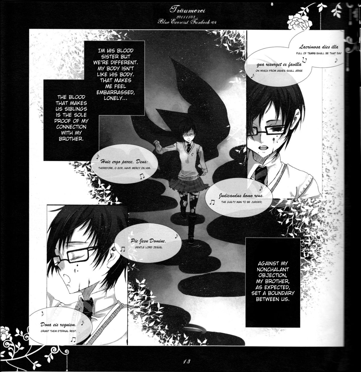 [Gensyokuhakoniwa (Kintoki)] Träumerei (Ao no Exorcist)english [fated circle] page 13 full