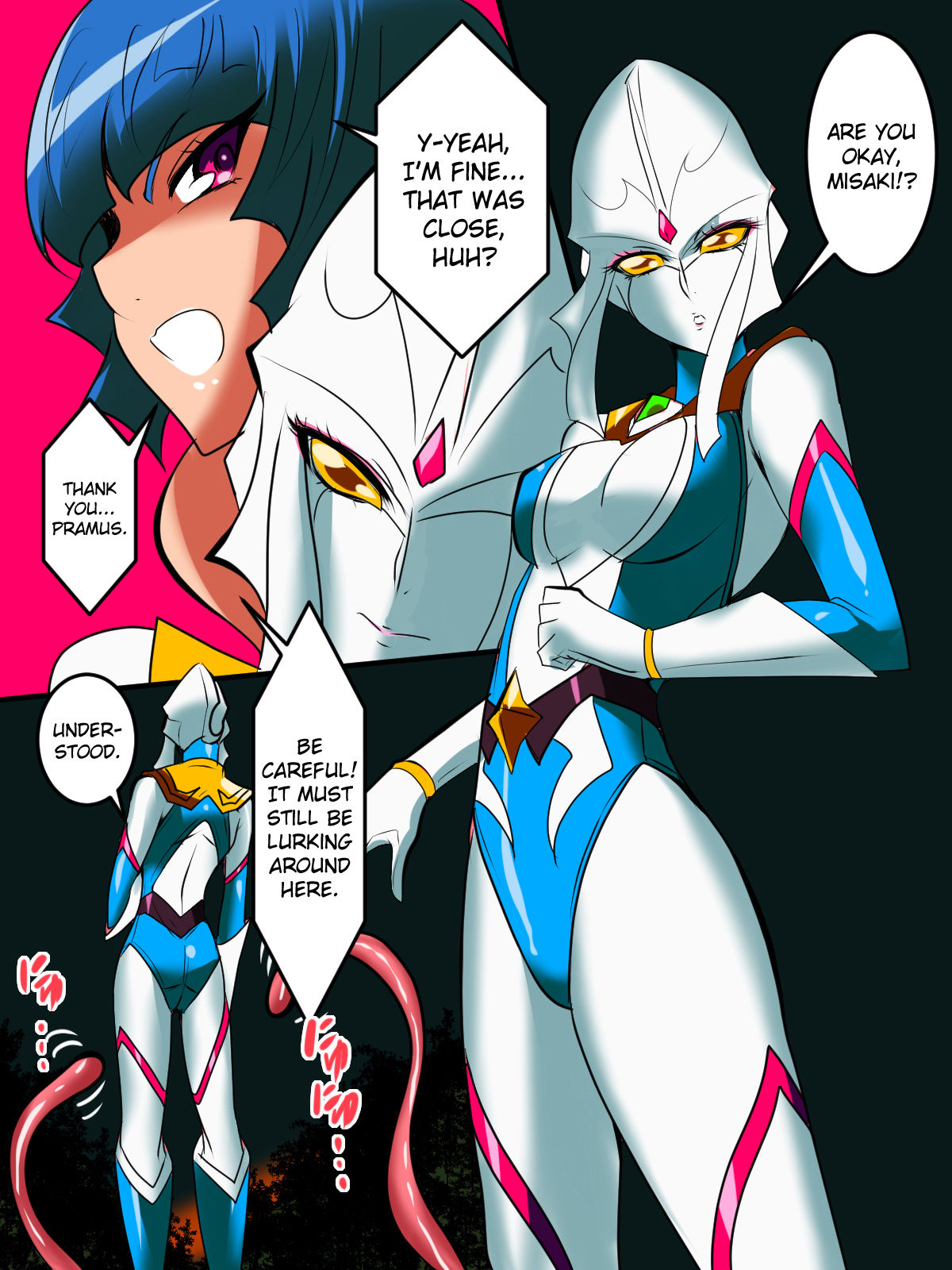 [Warabimochi] Ultra no Senshi Netisu III Futago no Kaijuu Chuuhen (Ultraman) [English] {Hennojin} page 2 full
