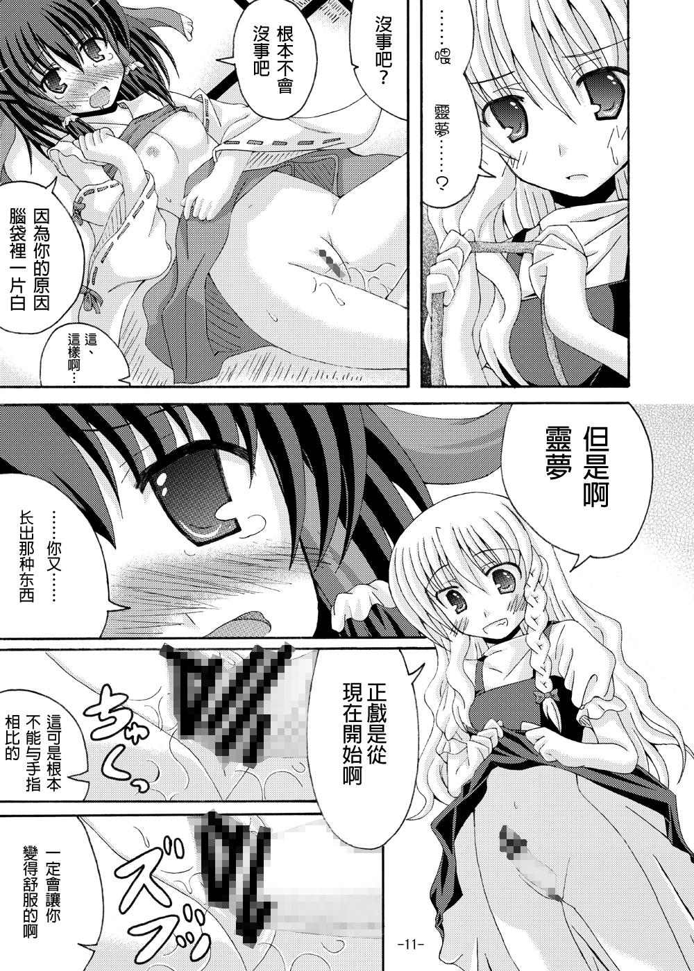 (COMIC1☆4) [DreamProject (Yumeno Shiya)] Touhou Yumemonogatari San (Touhou Project) [Chinese] [CE家族社] page 11 full