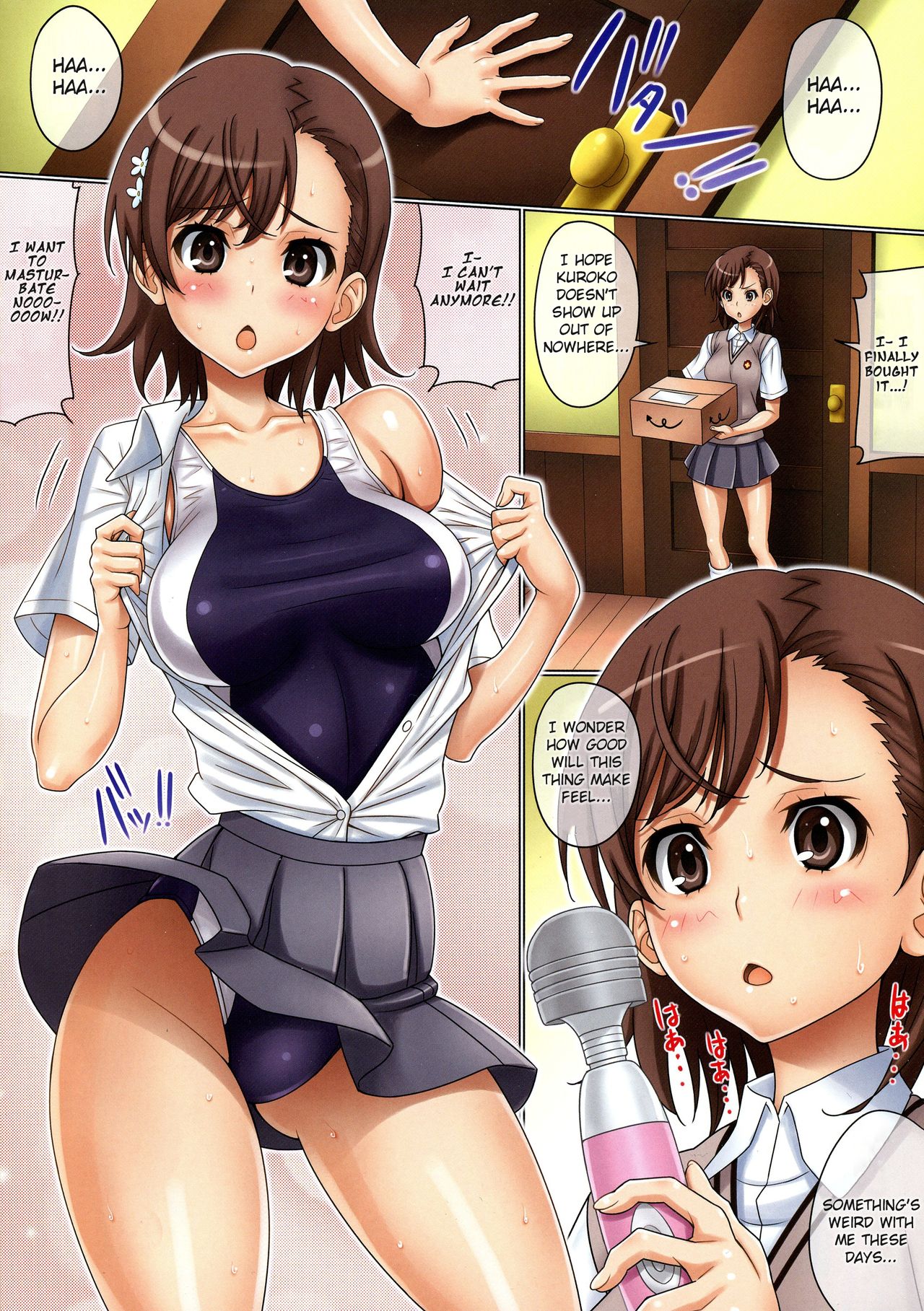 (C95) [GEGERA STANDARD (Gegera Toshikazu)] Biribiri Shichau | I Will Do Biribiri (Toaru Kagaku no Railgun) [English] [EHCOVE] page 6 full