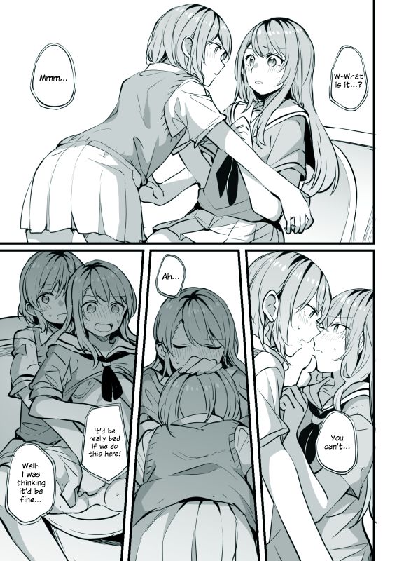 [Hatakewotagayasudake (Mikanuji)] SayoHina Ecchi | Lewd SayoHina (BanG Dream!) [English] {WSDHANS} [Digital] page 3 full