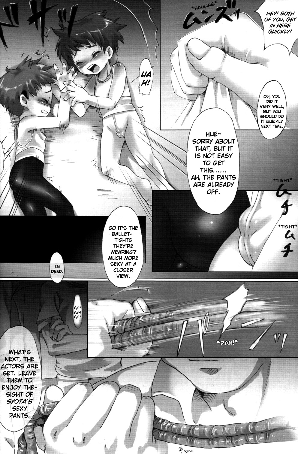 (Shota Scratch 1) [Syumatsusyorijou (Nemunemu)] A Ballet Tights [English] page 4 full