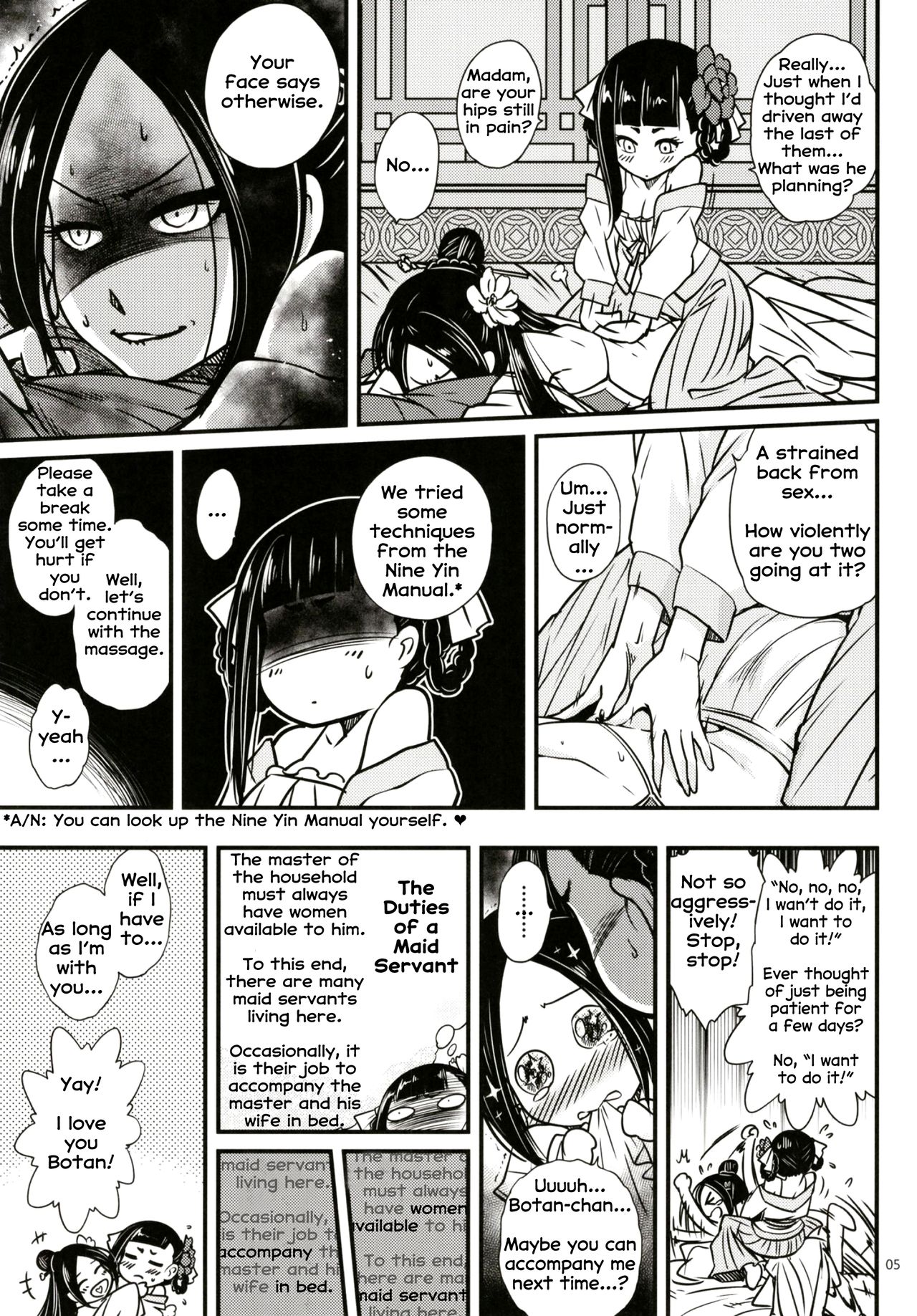 [San Se Fang (Heiqing Langjun)] Hyakkasou2 <<Souzetsu! Kaidou Fujin no Densetsu>> [English] [Digital] [Erozbischof] page 6 full