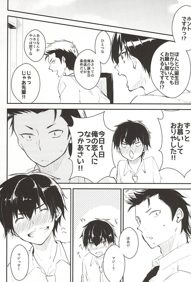 (Winning Shot 3) [Shiroino. (Nyarosu)] Birthday Limited. (Daiya no Ace) page 2 full