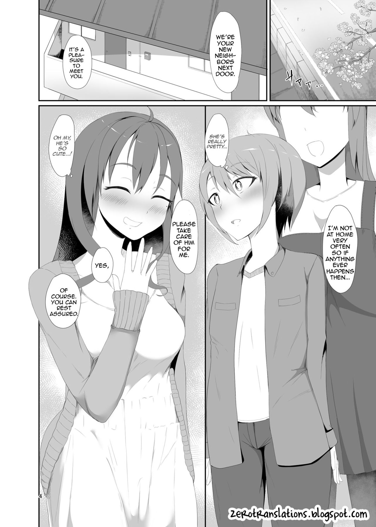 [Kamukamu! (Nmasse)] Toshishita no Kanojo [English] [Zero Translations] [Digital] page 4 full