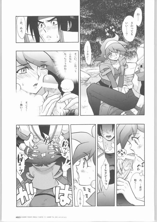 (C66) [HF (Fujimoto Hideaki)] G/gundam TRIBUTE (G Gundam) page 22 full