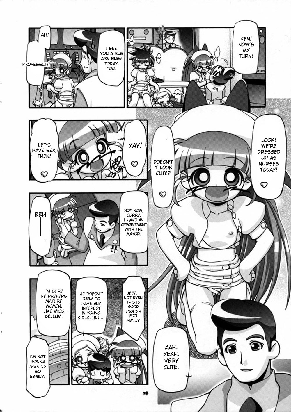 (SC35) [Gambler Club (Kousaka Jun)] I Love Girls! (Power Puff Girls Z) [ENG] [desudesu] page 10 full