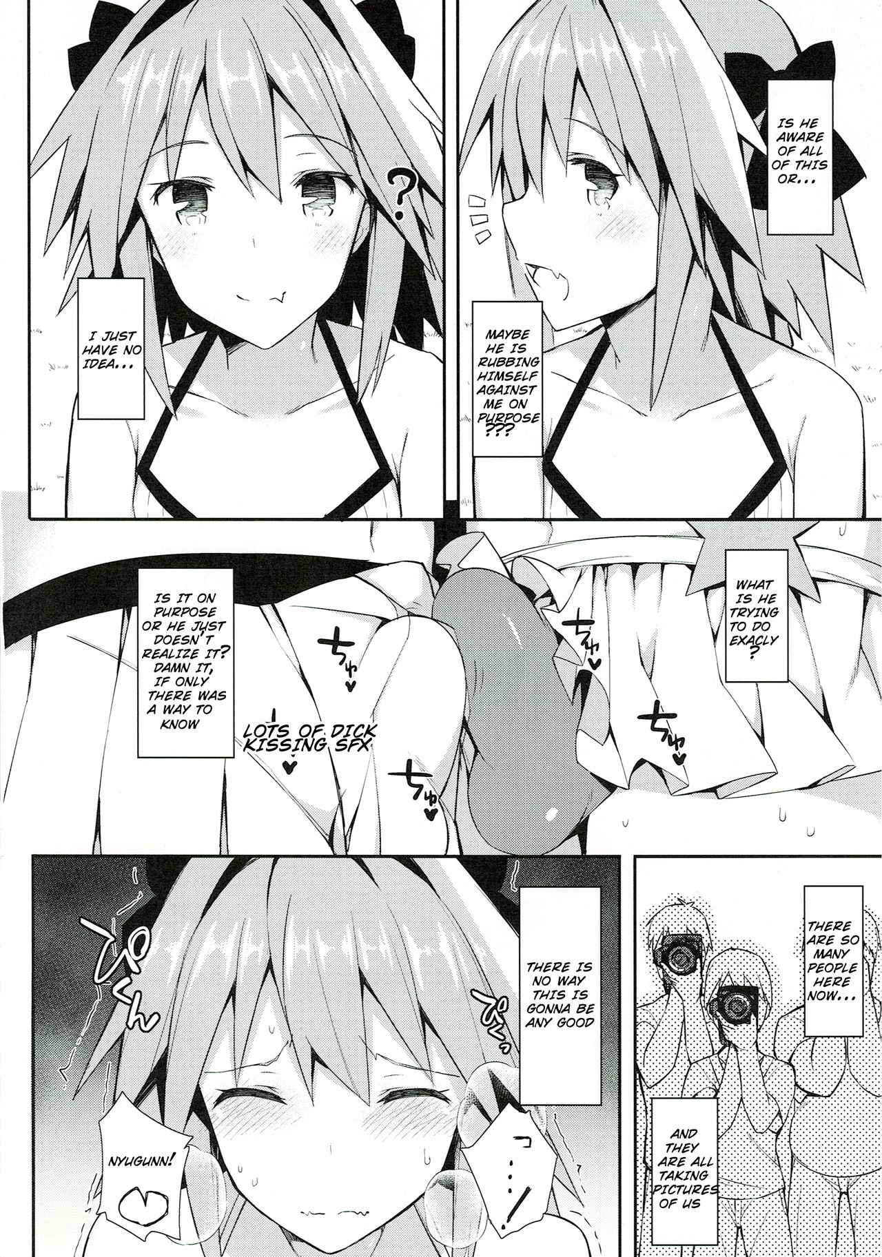 (C94) [H@BREAK (Itose Ikuto)] Astolfo Cos no Ochinpo Glyph ga Extella Link (Fate/Grand Order) [English] [SoumaBatata] page 6 full