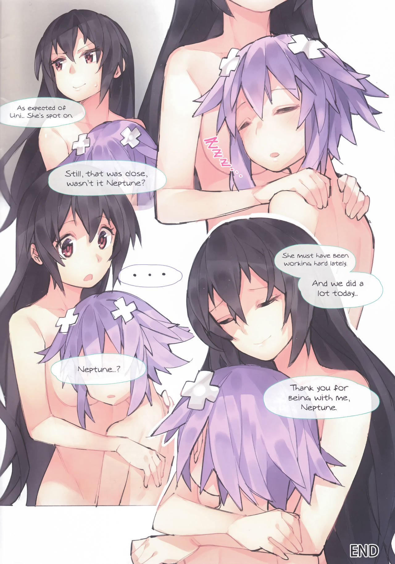 (C92) [Ge-B] Purple X Black (Hyperdimension Neptunia) [English] page 28 full