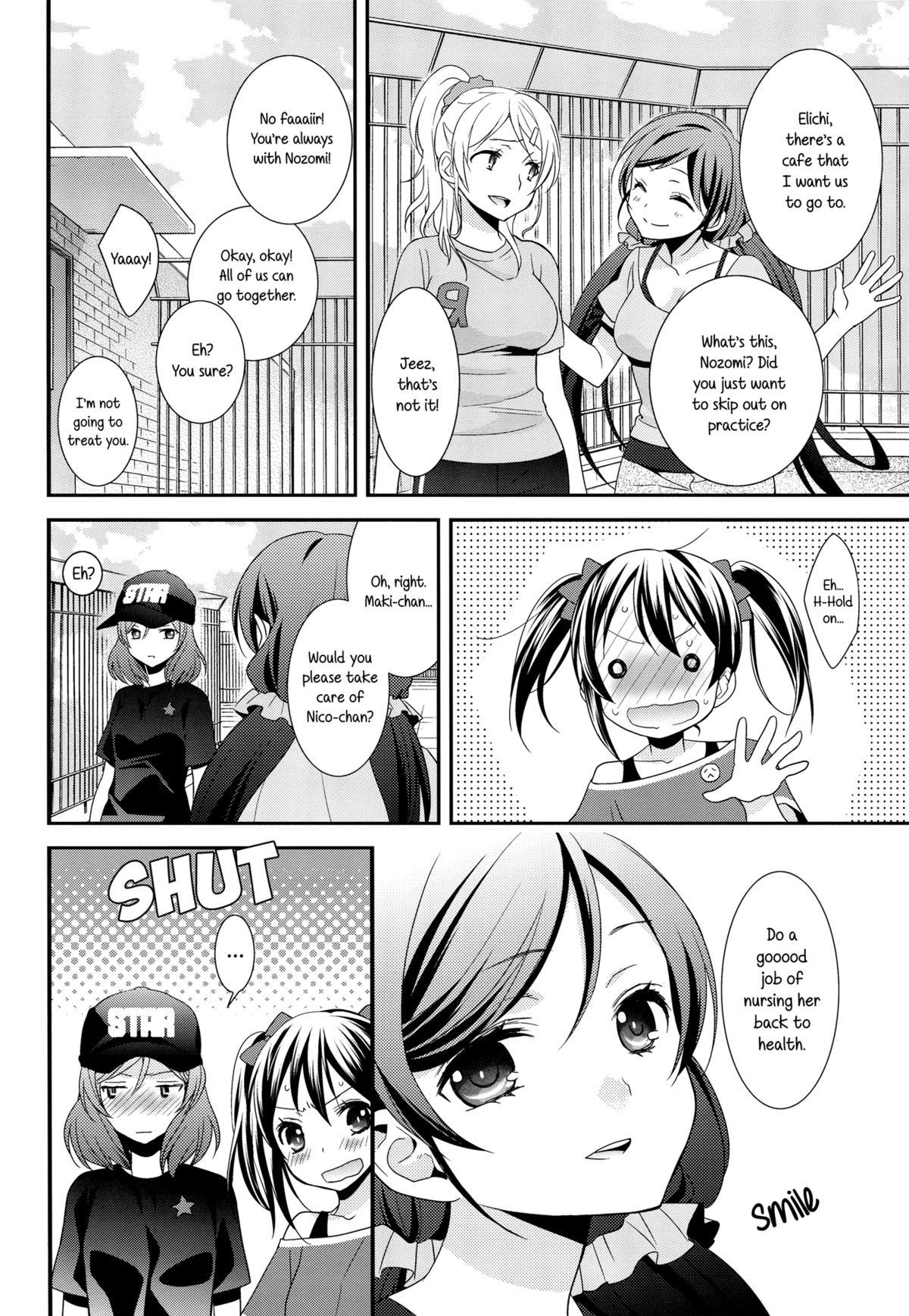 (Bokura no Love Live! 3) [Sweet Pea, COCOA BREAK (Ooshima Tomo, Ooshima Towa)] Prism Girls (Love Live!) [English] [Yuri-ism] page 11 full