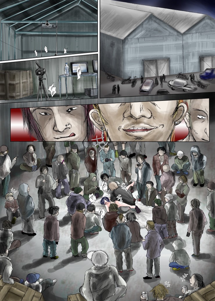 [Thing=Left=Behind] Namaiki na Furyou Shounen to Takabisha Onna wo Souko ni Rachitte Shuudan Rape Shitatta [Digital] page 12 full