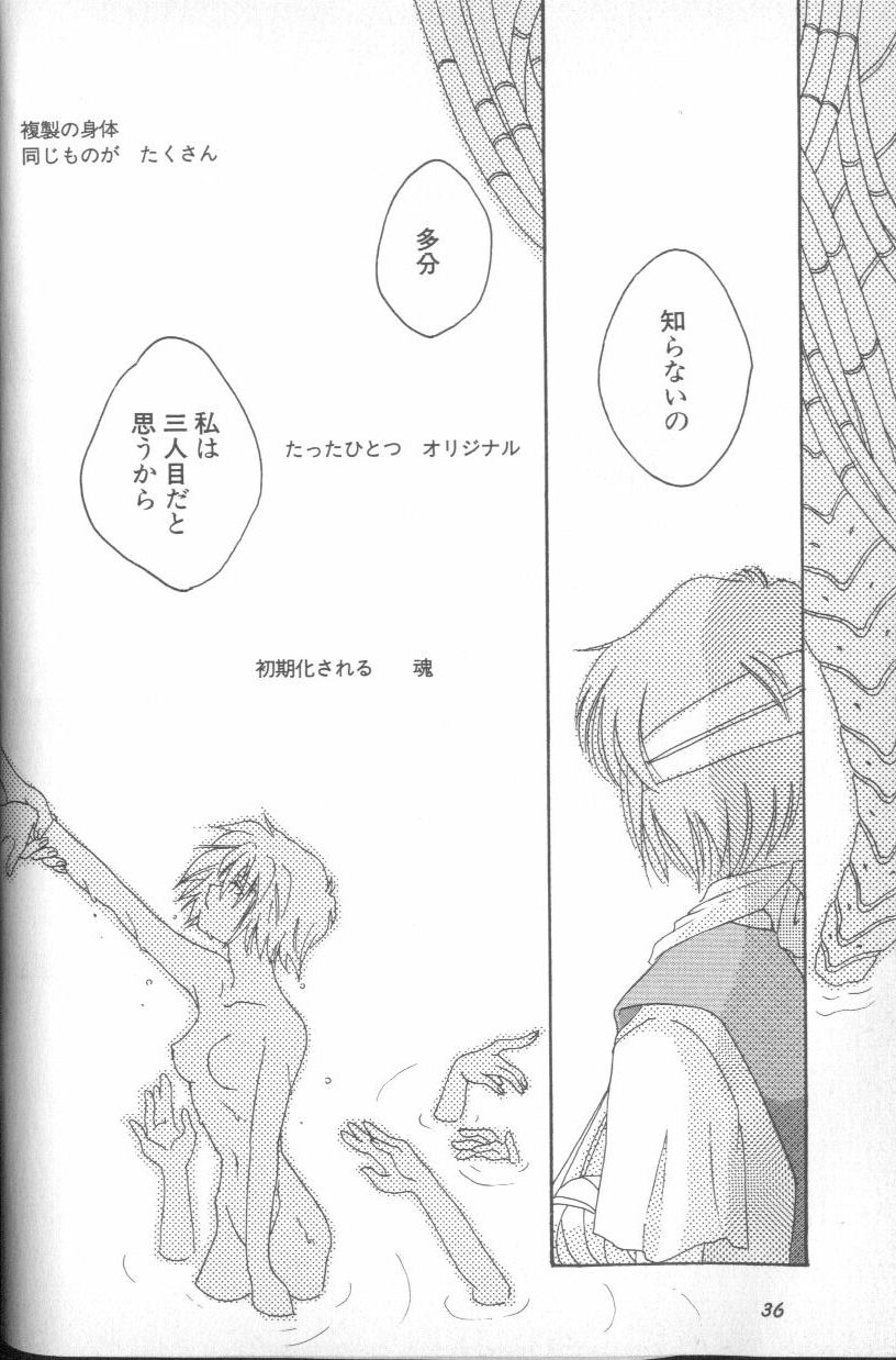 [Anthology] ANGELic IMPACT NUMBER 03 - Asuka VS Rei Hen (Neon Genesis Evangelion) page 35 full
