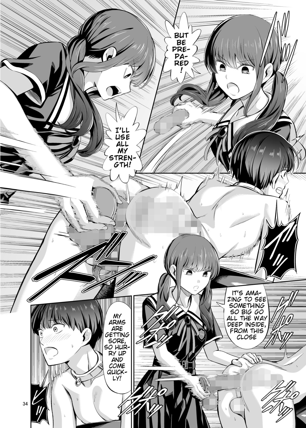 [Yamahata Rian] Tensuushugi no Kuni Kouhen | A Country Based on Point System Sequel [English] [Esoteric_Autist, klow82] page 36 full