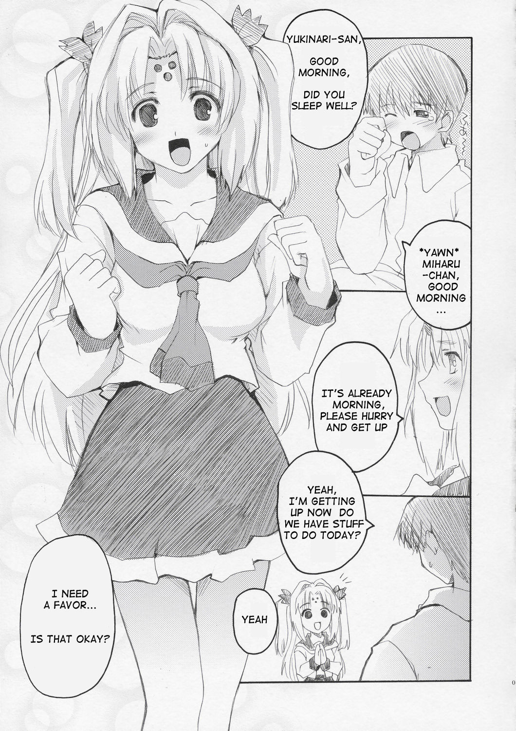 (C67) [Hachiouji Kaipan Totsugeki Kiheitai (Makita Yoshiharu)] HAPPY FEVER HEAT! (Girls Bravo) [English] [Doujin-World & hentaigroup] page 4 full