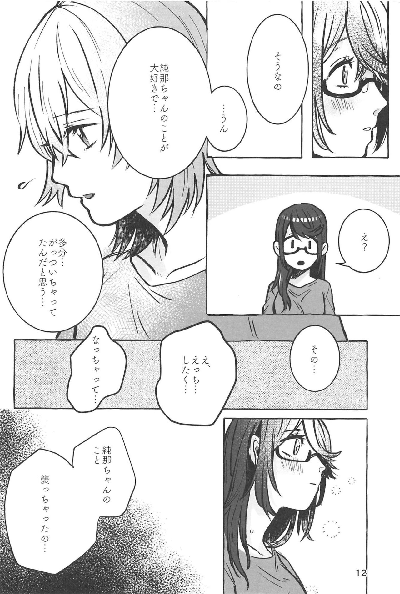 (Girls Love Festival 25) [chabochaboseinikuten (chabo)] manimani (Shoujo Kageki Revue Starlight) page 11 full