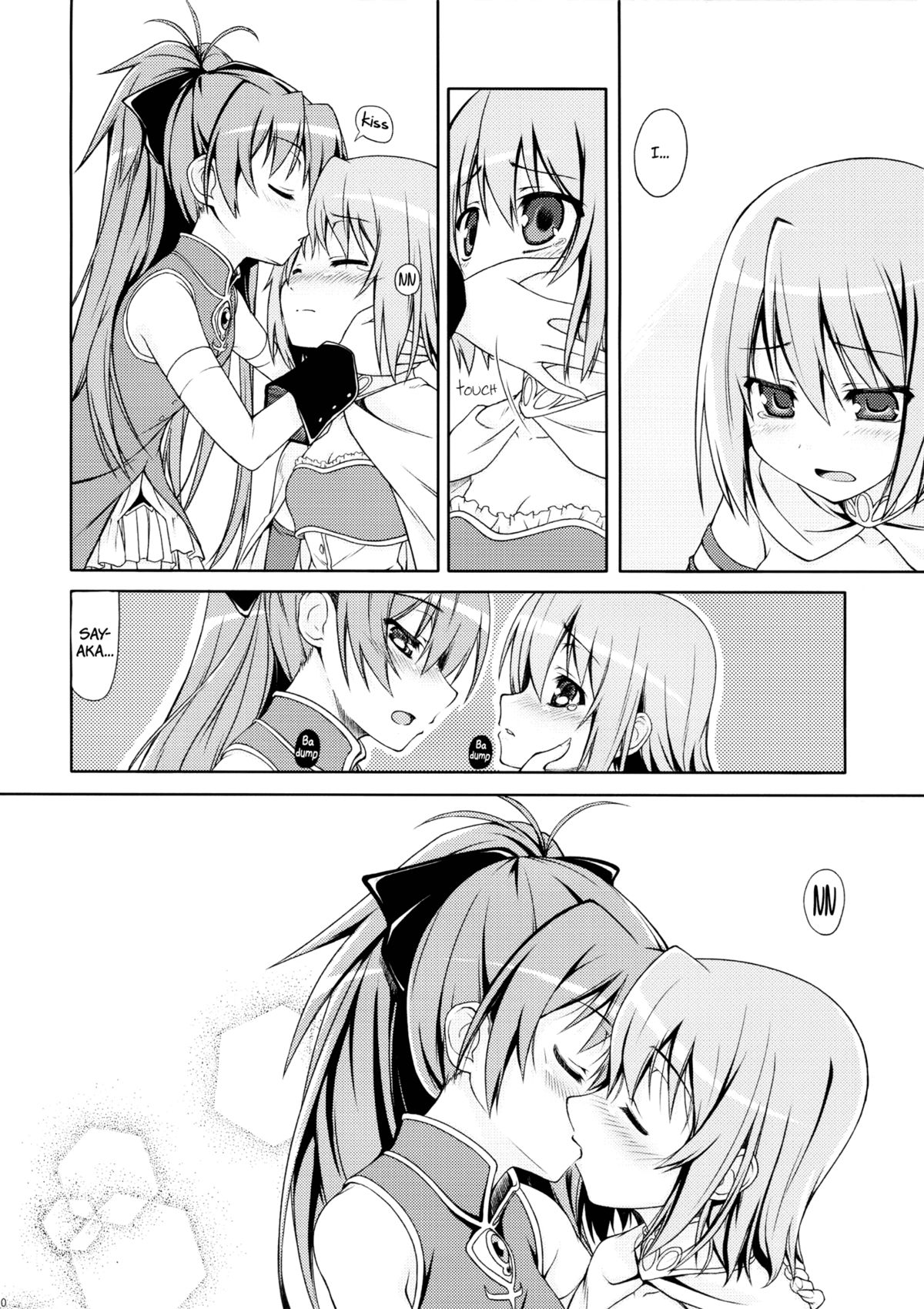 (C81) [Sinosino [Sinohara Sinome] ) All I need is your smile (Puella Magi Madoka Magica) [English] [Yuri-ism] page 9 full