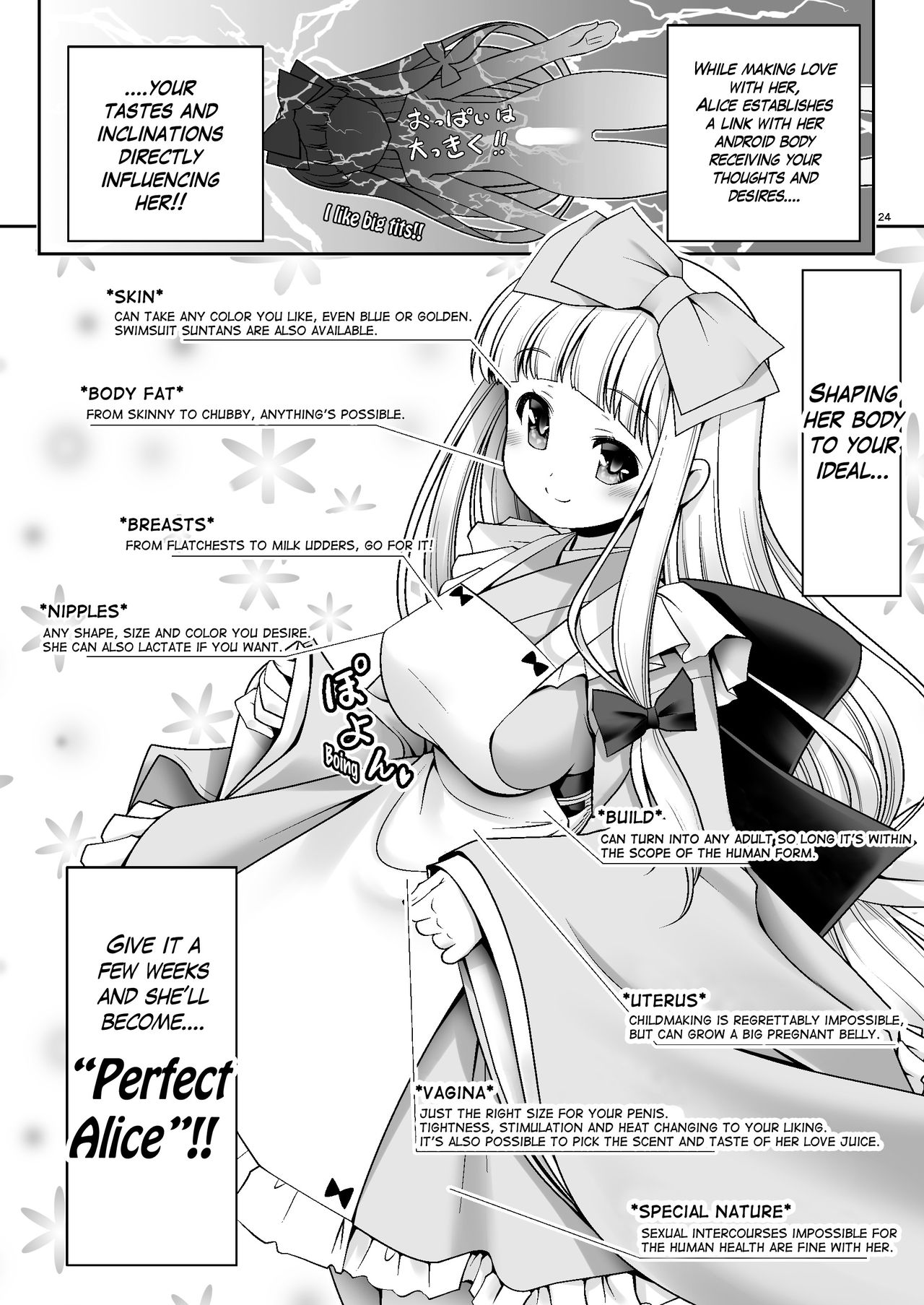 [Yosutebito na Mangakaki (Tomoki Tomonori)] Tai Chikyuujin Seiyoku Seigyo You Jinzouningen Arisu (Alice in Wonderland) [English] {Mant} [Digital] page 24 full