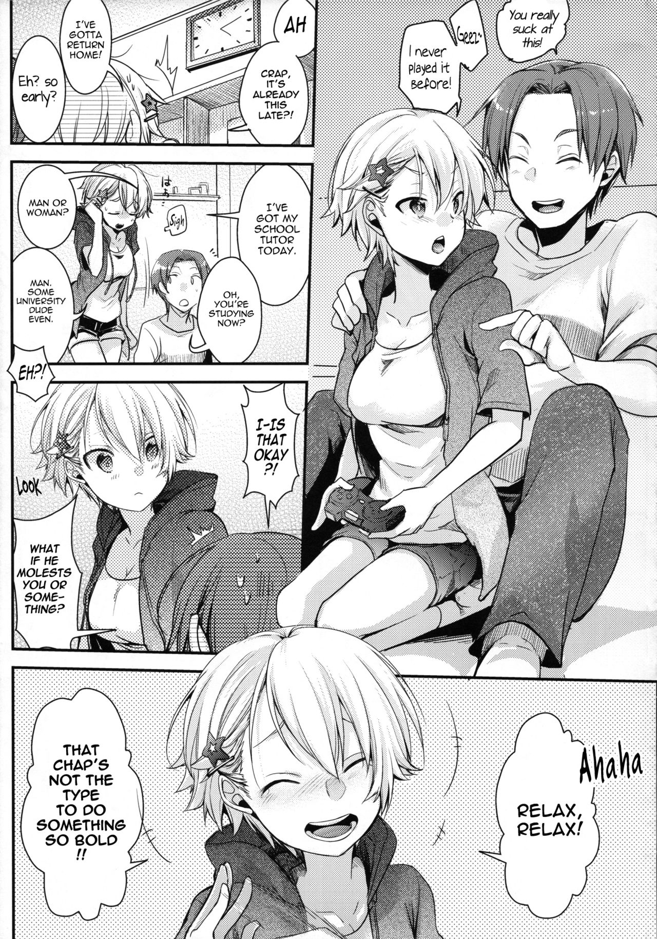 (C94) [TWILIGHT DUSK (Aya)] Orekko Haiboku ~Ore, Onnanoko Dattanda~ [English] {Mant} page 28 full