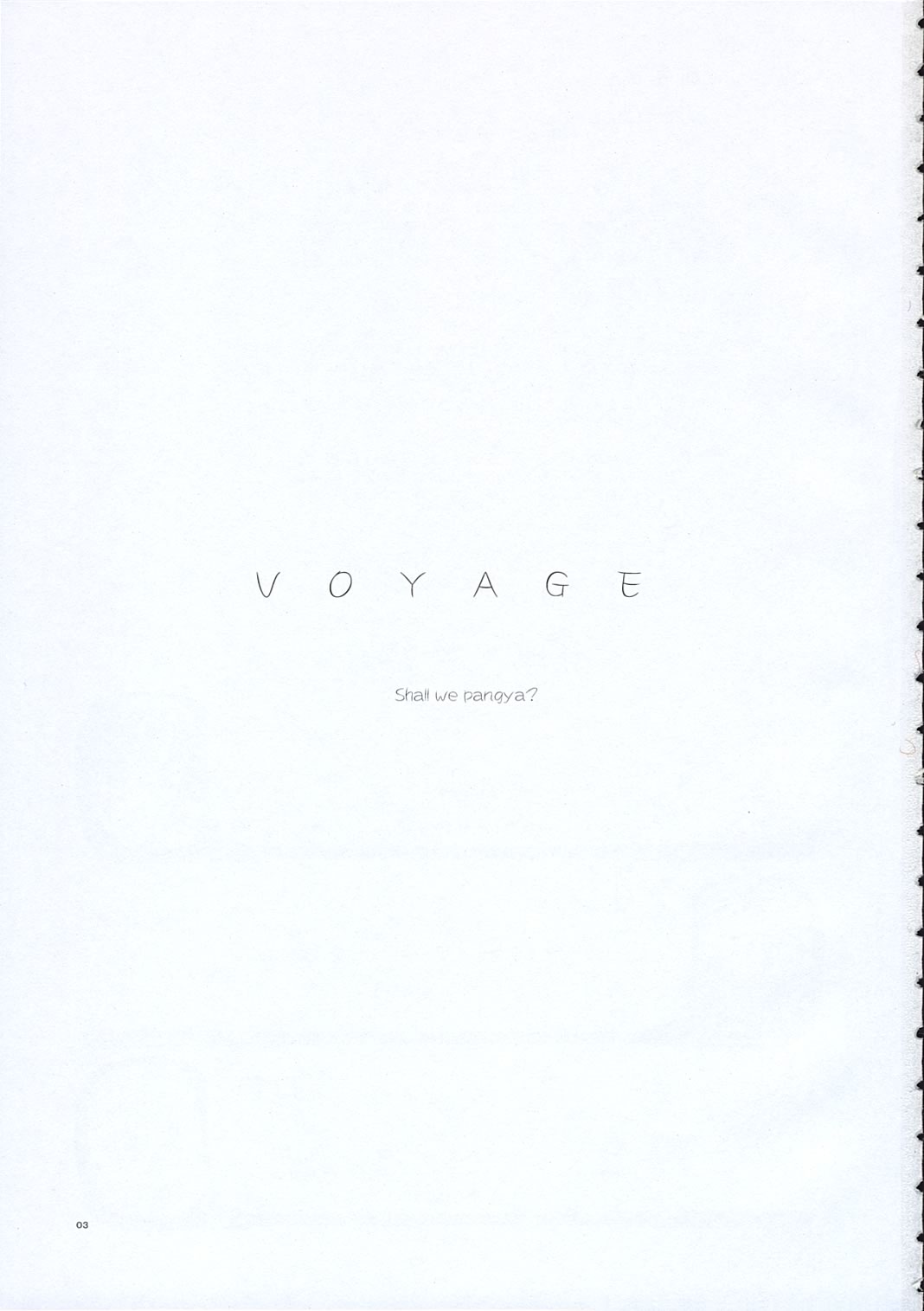 Minatekishugi] Voyage (Pangya) page 2 full