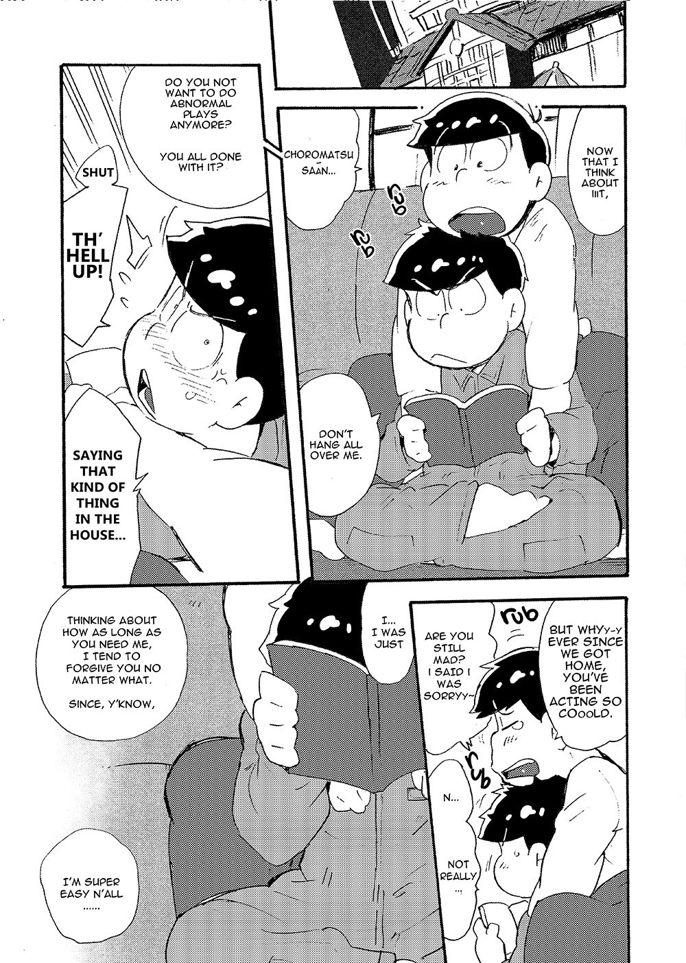 [Tenshin Anman (Sanjiro)] Hageshiku Osotte, Chorotto Hidoku (Osomatsu-san) [English] [Digital] page 62 full