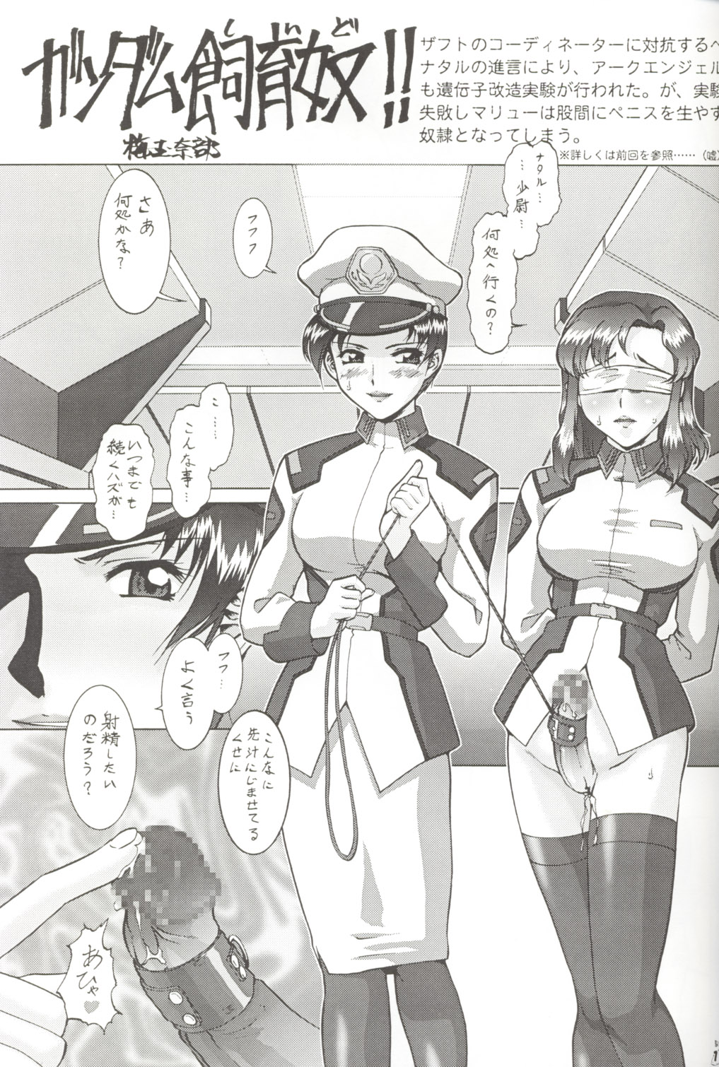 (C70) [Tsurikichi Doumei (Umedama Nabu)] Seed Fan no Oneechan ga Mitara Okoru Darou Kara Minai de Choudai Hon (Gundam SEED) page 18 full