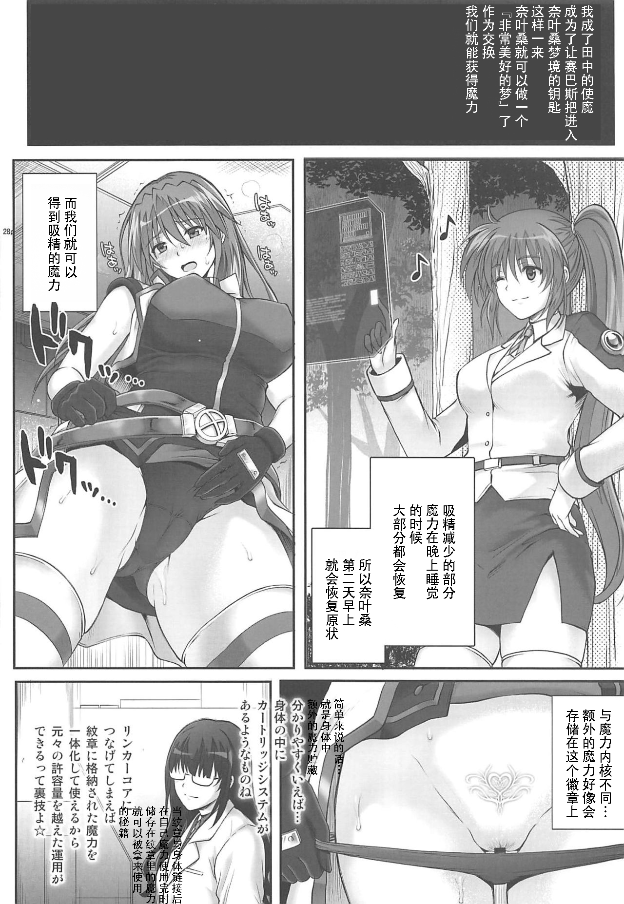 (C96) [Cyclone (Reizei, Izumi)] T-33 S+ (Mahou Shoujo Lyrical Nanoha) [Chinese] [工地日语个人汉化] page 27 full