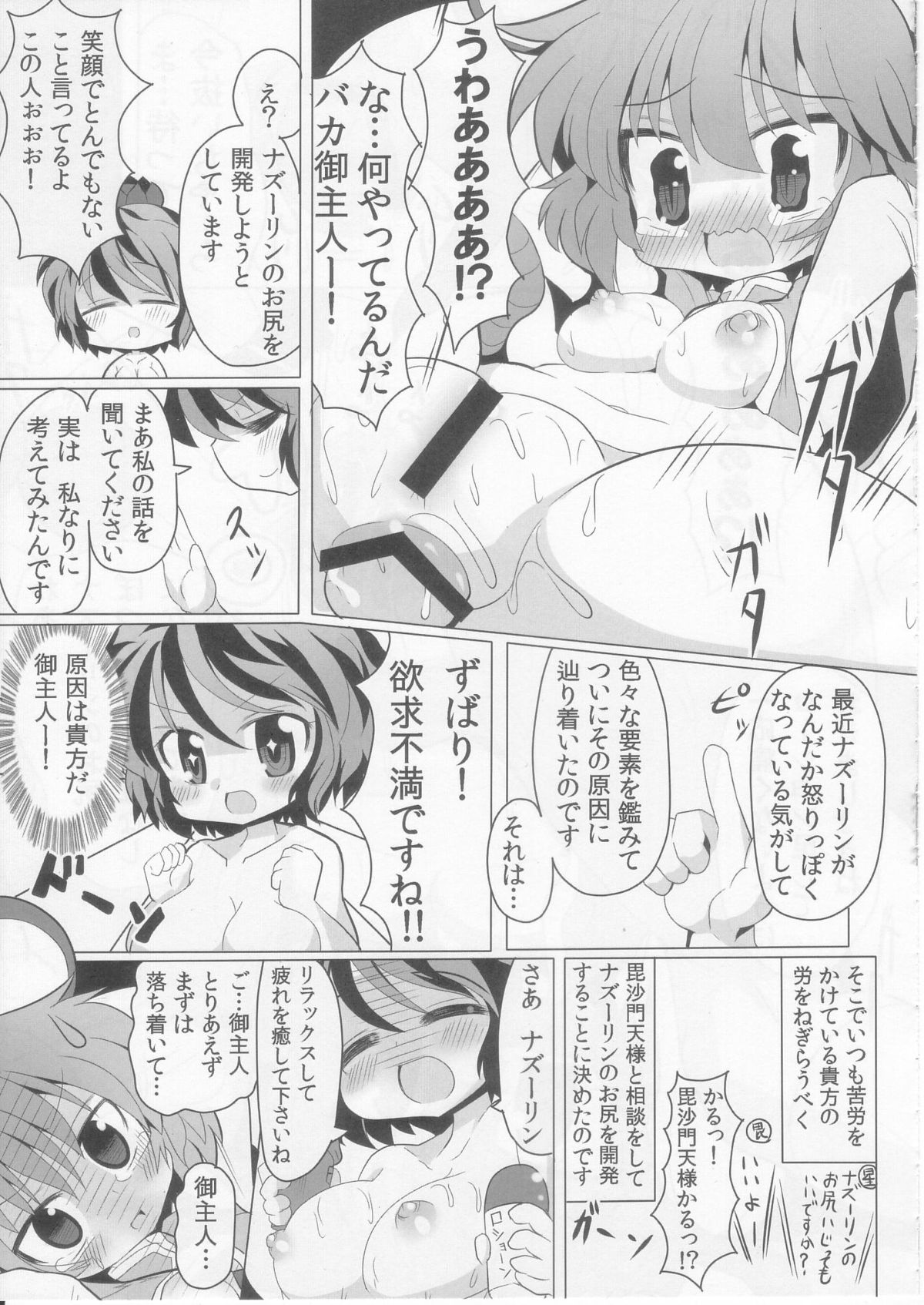 [Mada Nan'nimo Kimatte nai (53)] Tora Anal ni Irazunba Naz mo Yaru (Touhou Project) page 17 full