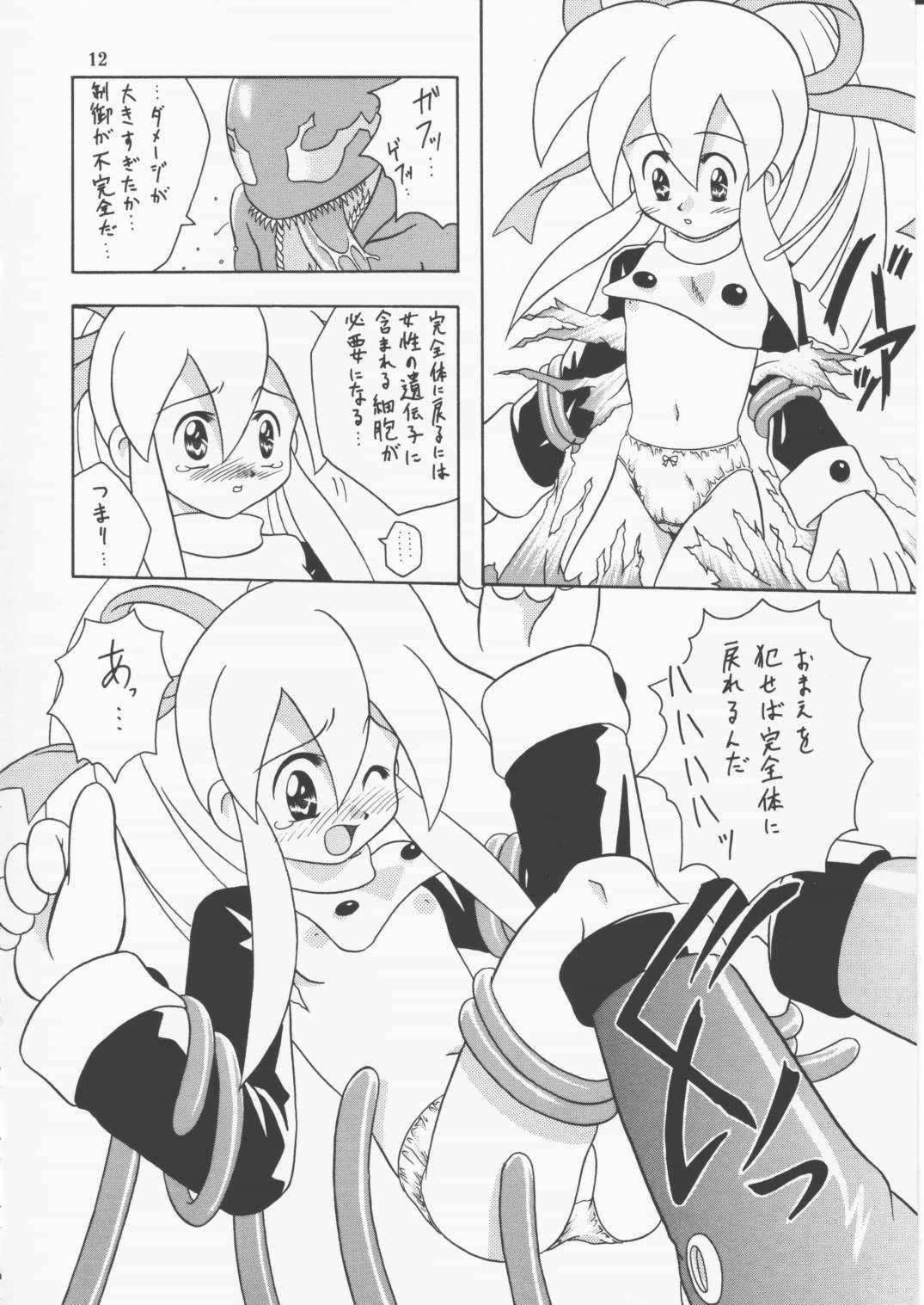 [Onnanoko Himitsu Seisan Koujou (Youichirou W)] capcom gokko (Rockman / Mega Man) page 11 full