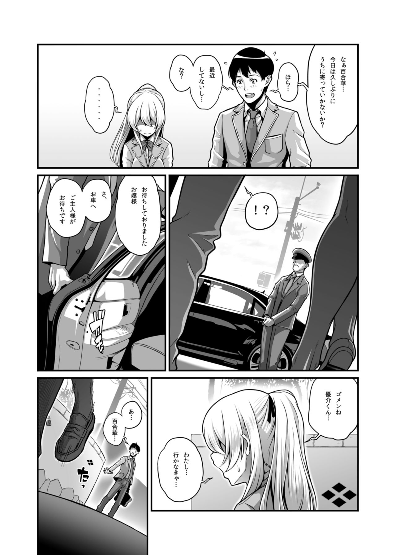 [Butagoya (Kemigawa)] Daraku Reijou Hakoiri Ojou-sama Netorare Choukyou Kiroku [Digital] page 3 full