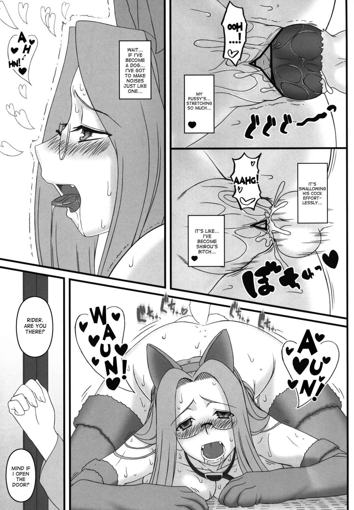 [Gachinko Shobou (Kobanya Koban)] Rider san ga Inu to SEX shichau Hon (Fate stay night) [English] [desudesu] [Digital] page 22 full