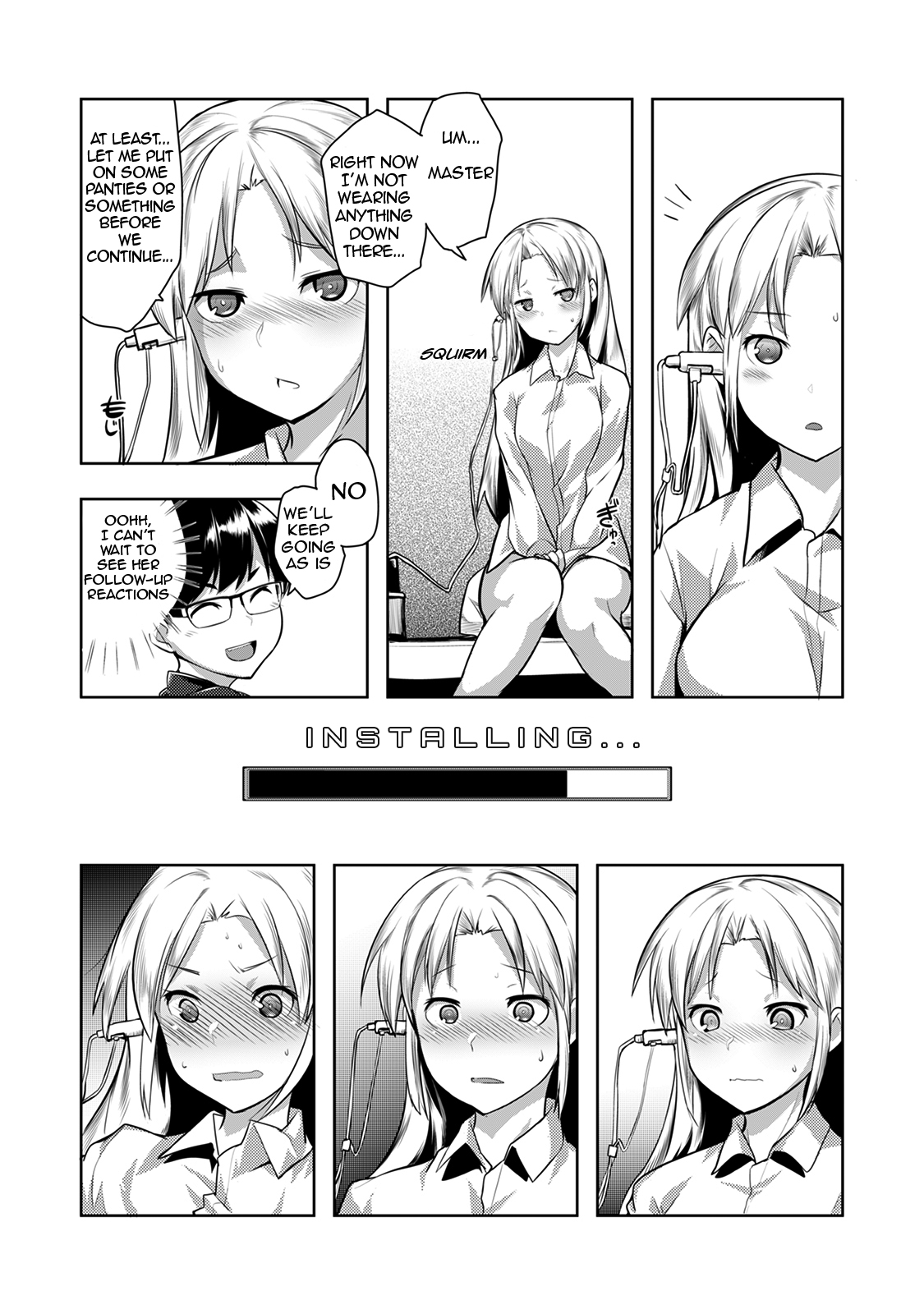 [Hiru Okita] Shuuchishin Install | Shameful Installation (COMIC Ananga Ranga Vol. 15) [English] [GynoidNeko] [Decensored] page 13 full