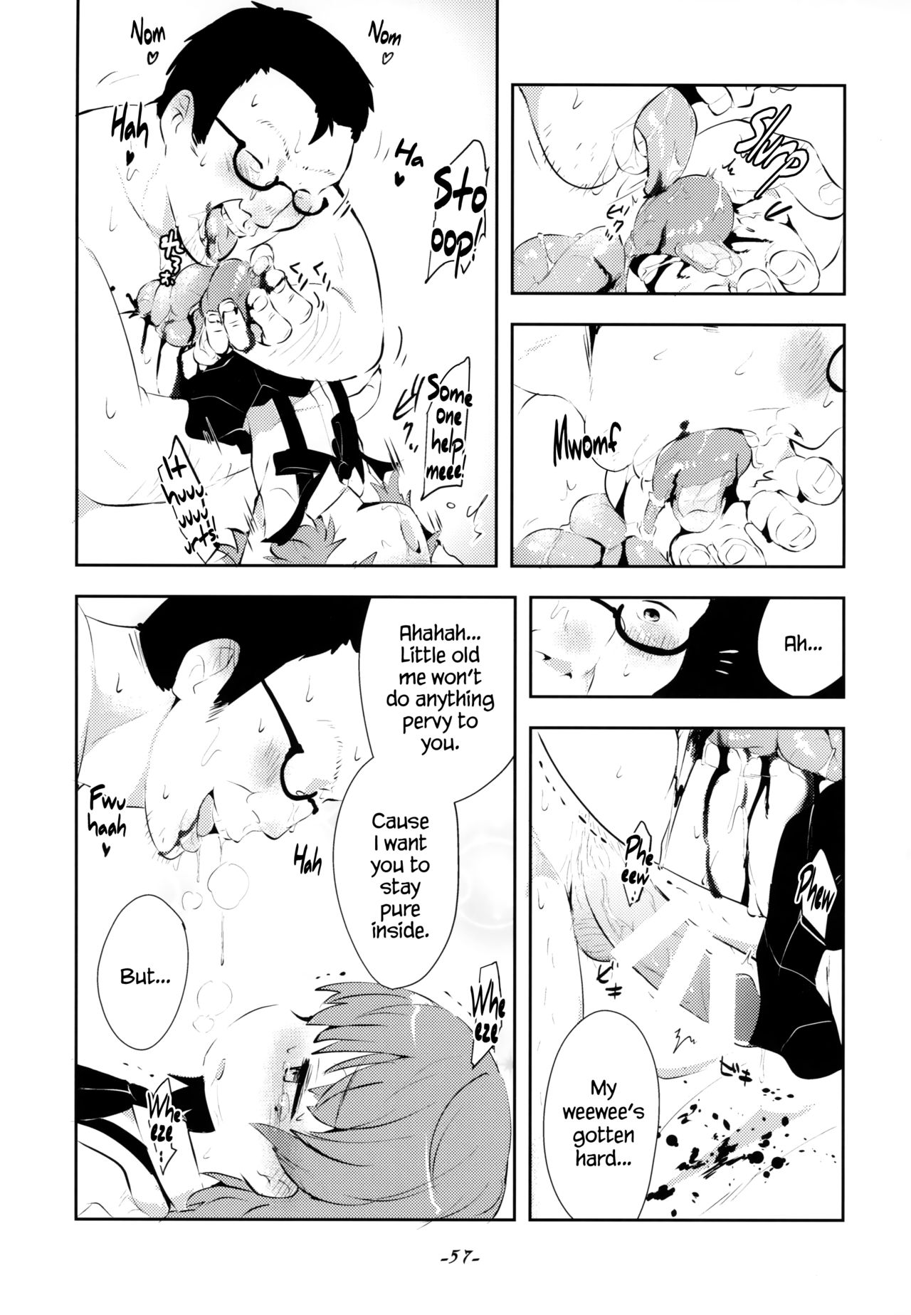 (C94) [02 (Various)] Kimi ga Kawaisugiru kara | Cause You're Too Cute For Your Own Good (Hatoba Tsugu) [English] page 57 full