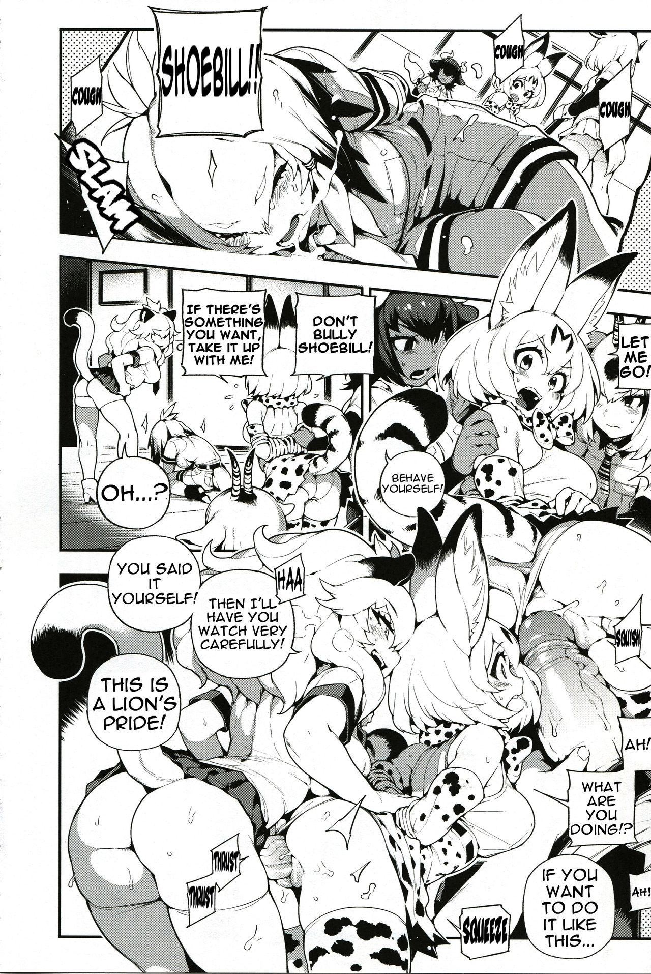 (FF30) [Bear Hand (Fishine, Ireading)] BEAST FRIENDS (Kemono Friends) [English] [Muttonsword, Degenerate_X] page 8 full