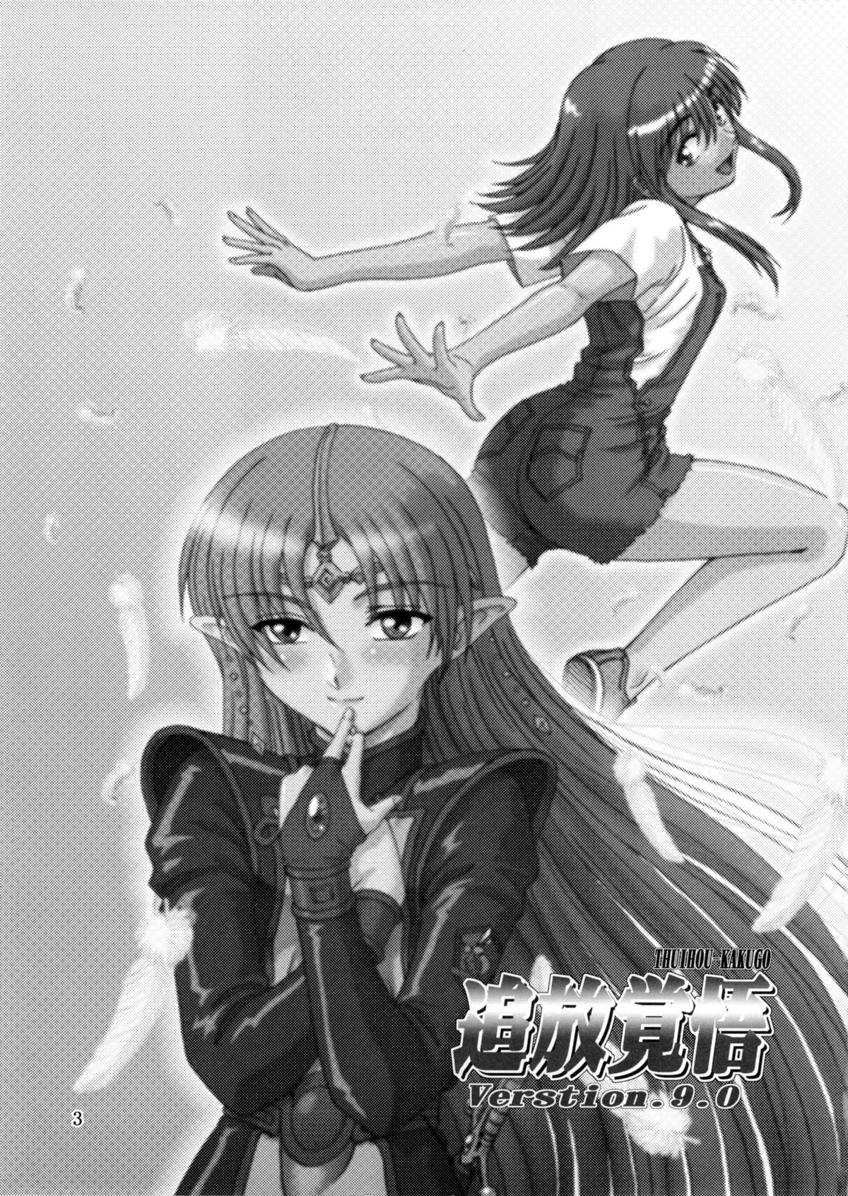 (Mimiket 10) [Oretachi Misnon Ikka (Misnon Blue, Misnon the Great)] Tsuihou Kakugo Ver.9.0 (Crest of the Stars, Kaleido Star, Stellvia of the Universe) page 3 full