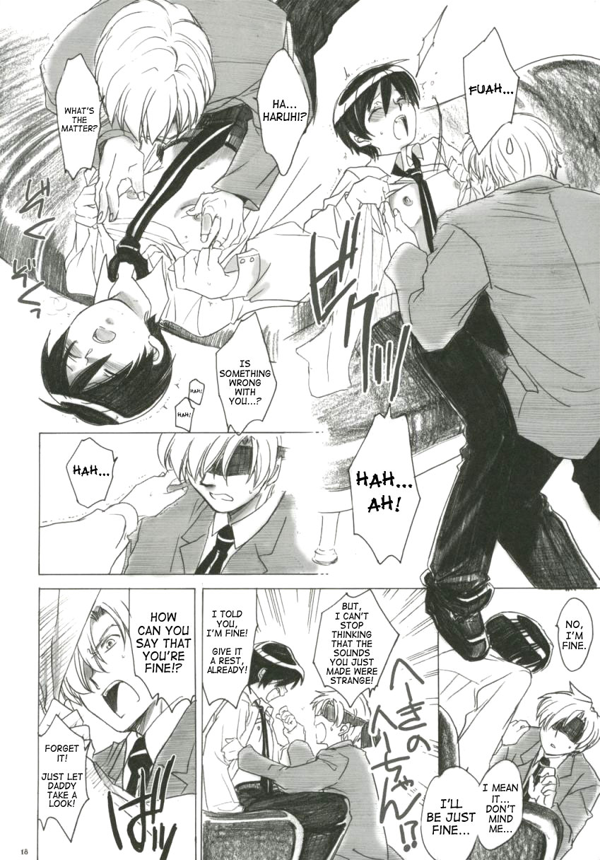 (C70) [Toko-ya (Kitoen)] Natsu Haruhi (Ouran High School Host Club) [English] page 17 full