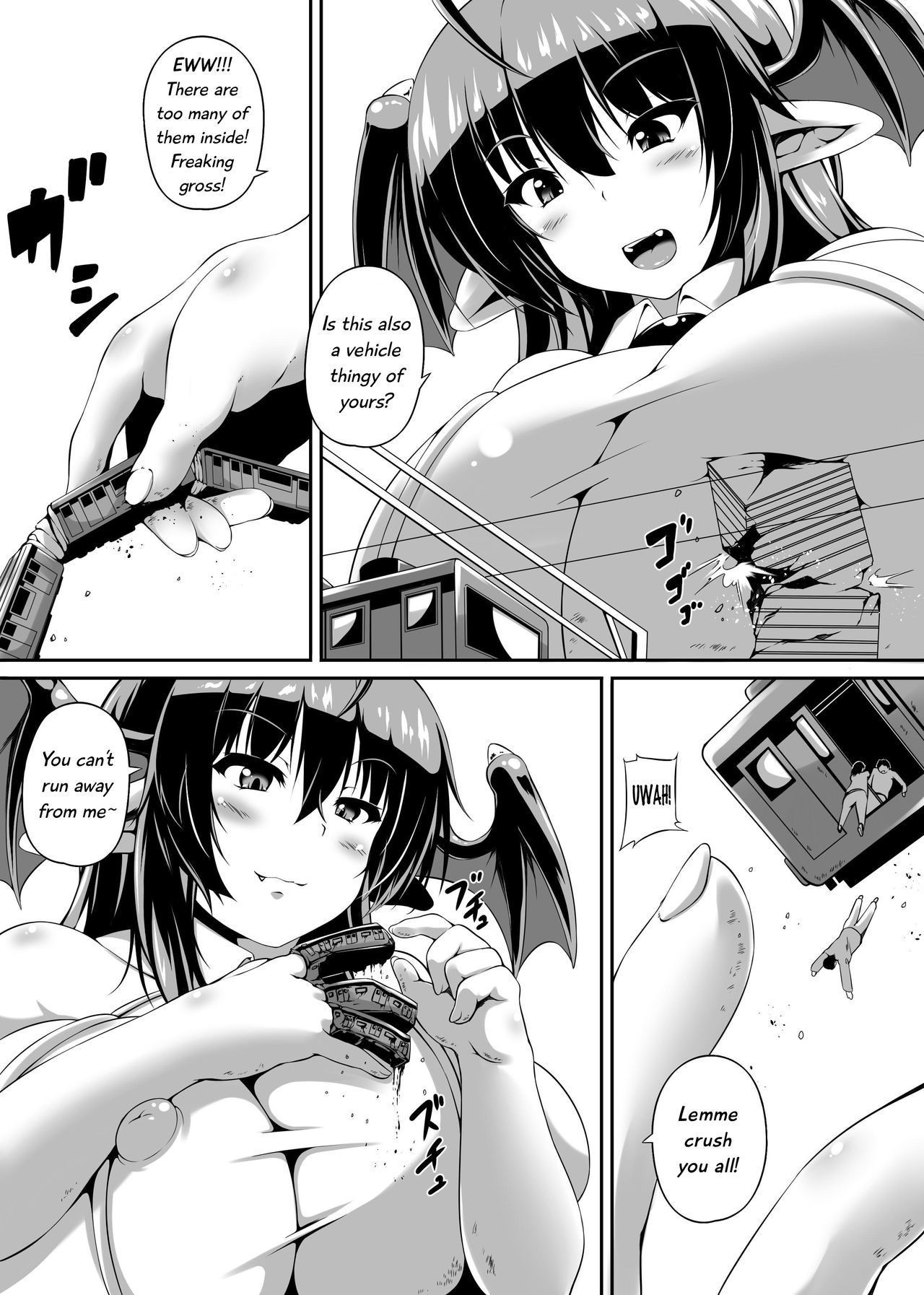 [Yuruyuru GTS (toka, moralgear)] Akuma no Kimagure & Gouin Kyuuin!? Succubus Drain!! [English][Caim][Digital] page 6 full