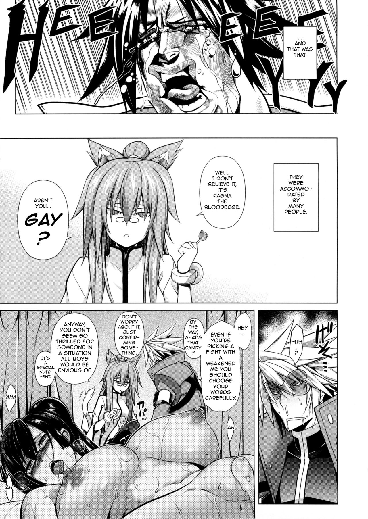 (C87) [STUDIO TIAMAT (TANABE)] BREAK BLUE X MARRIAGE (BLAZBLUE) [English] [TL Anon] page 11 full