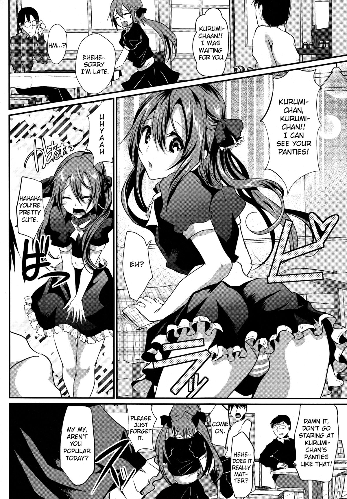 (C82) [Cannabis (Shimaji)] Otokonoko Maid Cafe Lovely Cherry ni Jiage ni Ittekimashita [English] =sw= page 5 full