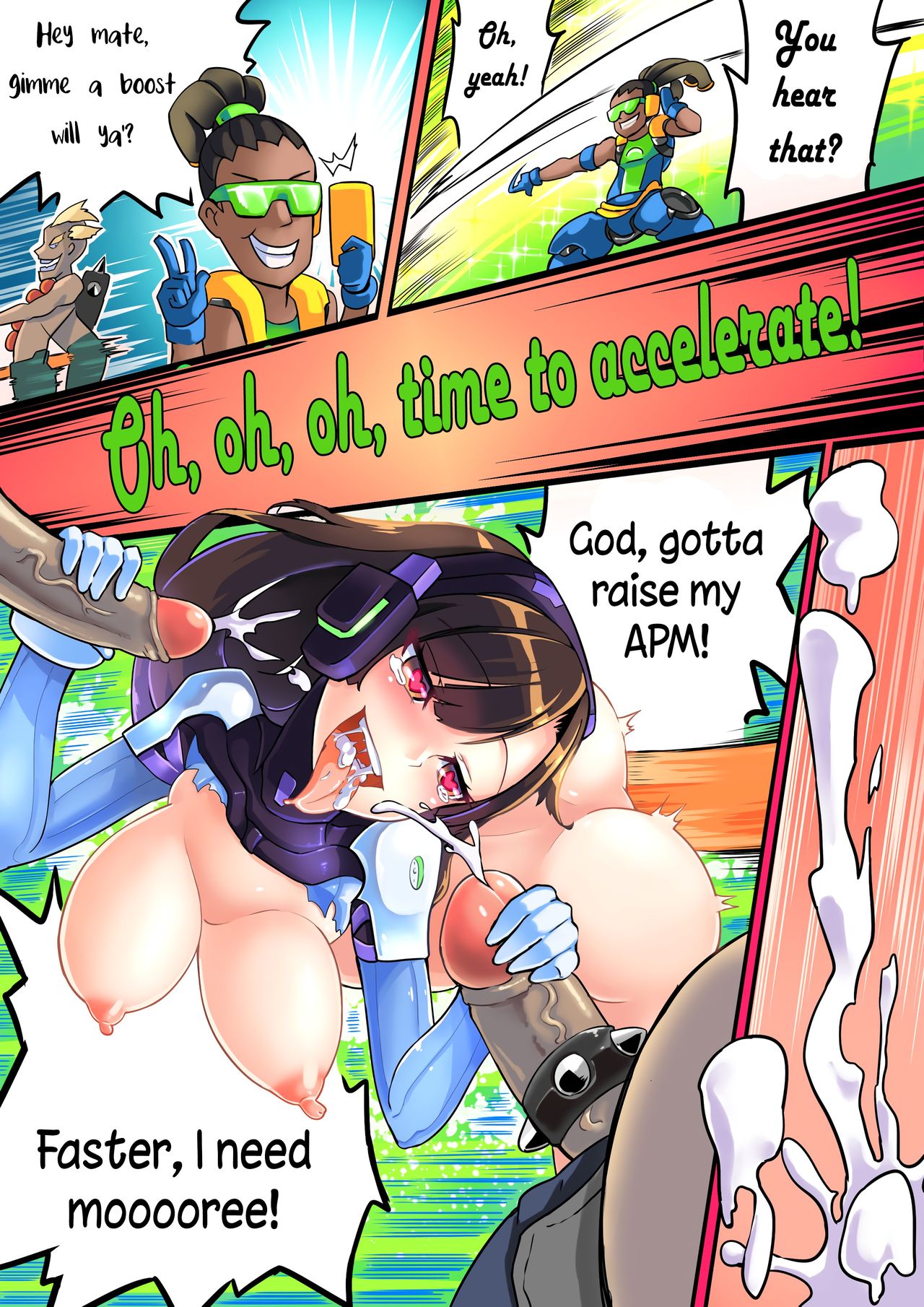 [HM] Viva la D.Va (Overwatch) [English] [Rewrite] page 8 full