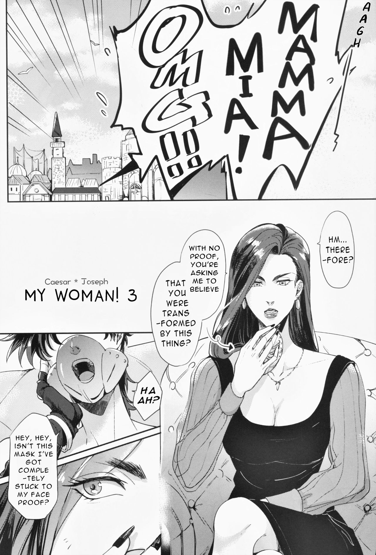 (The World 16) [EGONERI (Gota)] Ore no Onna! 3 | My Woman! 3 (JoJo's Bizarre Adventure) [English] page 5 full