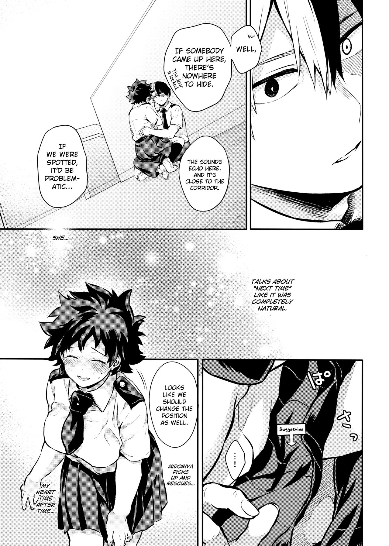 (SUPER27) [Kyujitsusyukkin (Chikaya)] Love Me Tender another story (Boku no Hero Academia) [English] [biribiri] page 59 full